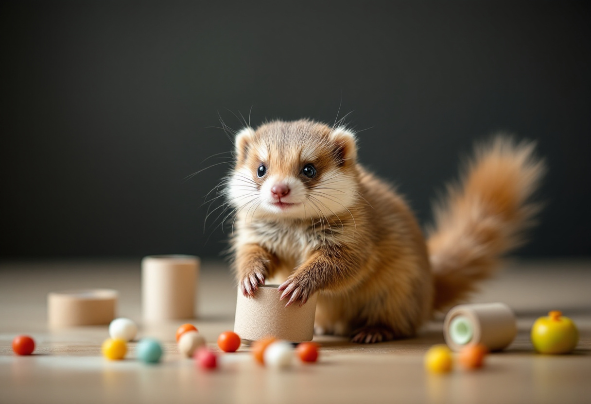 Activités ludiques pour stimuler votre furet : nos meilleures suggestions