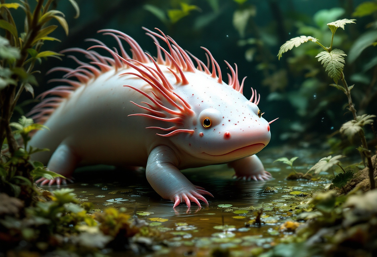 Axolotl : Guide Complet sur ses Caractéristiques et Bien-Être