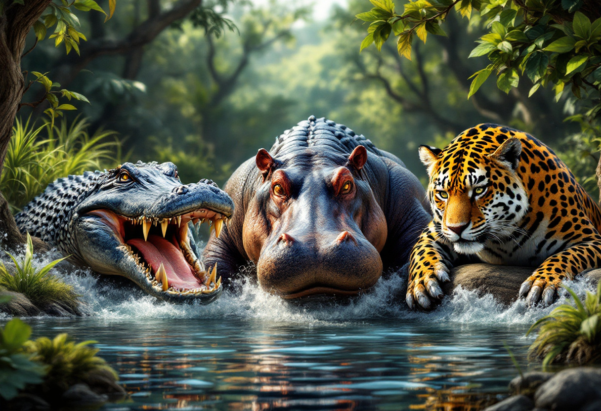 Classement des Animaux avec la Morsure la Plus Puissante au Monde