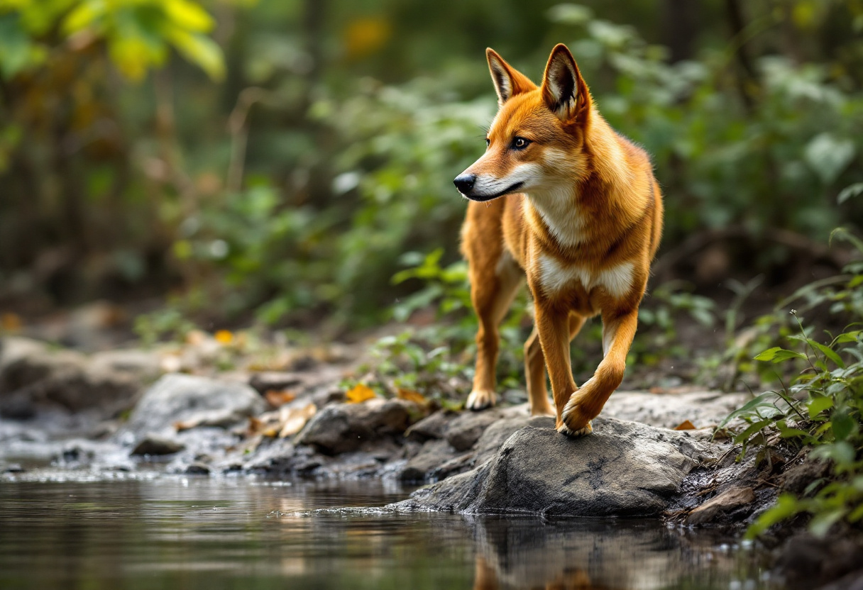 Découvrez le Dhole : Habitat, Régime Alimentaire et Histoire