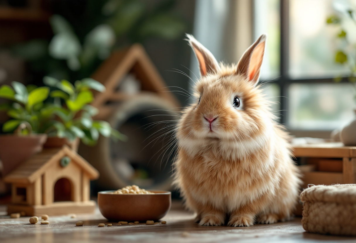 Guide complet sur le lapin tête de lion nain : tout ce que vous devez savoir