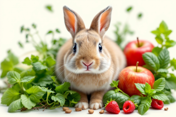 Guide Complet des Légumes, Fruits et Herbes pour l'Alimentation des Lapins