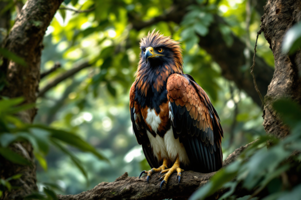Tout savoir sur le majestueux aigle harpie