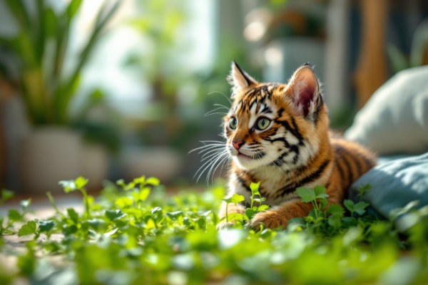 Les secrets de l’herbe à chat : bienfaits et utilisations pour votre félin Les Secrets de l'Herbe à Chat : Bienfaits et Utilisations pour votre Félin